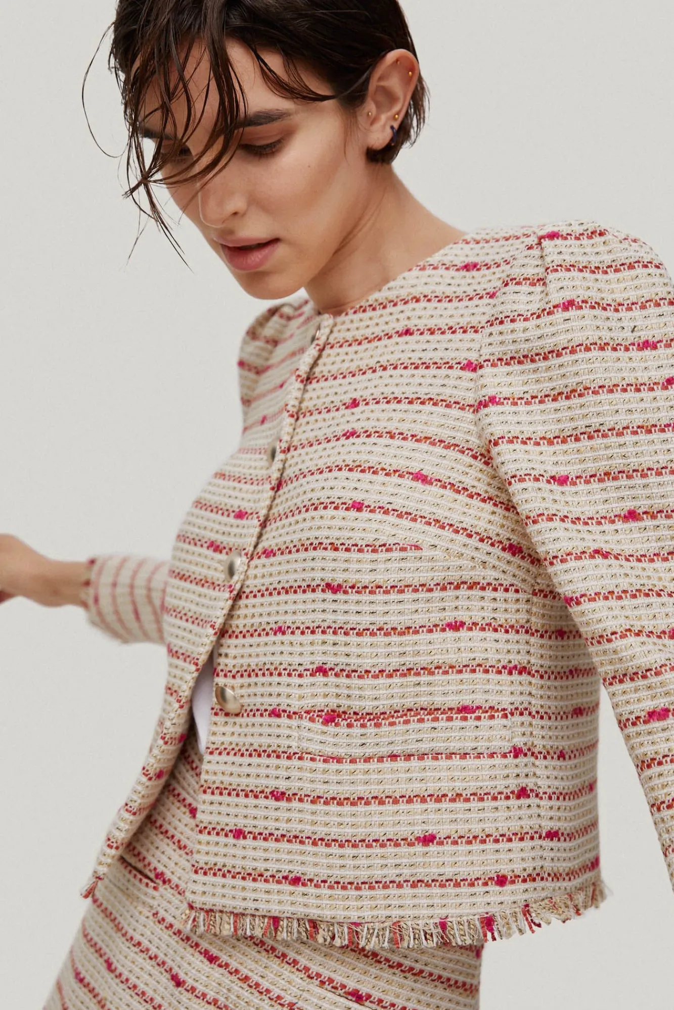 Chaqueta Corta Tweed^Pedro del Hierro Fashion