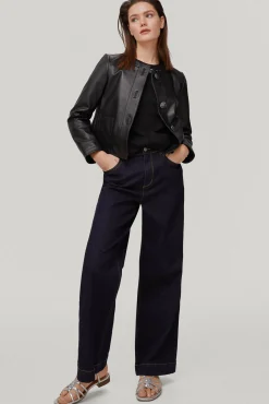 Chaqueta De Piel Con Botones Joya^Pedro del Hierro Best Sale