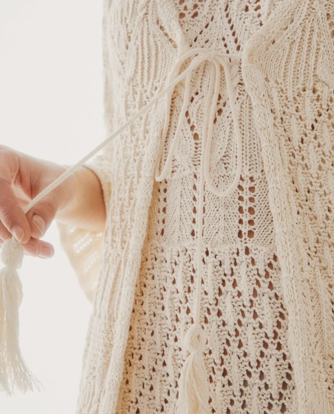 Chaqueta Larga Punto^Slowlove New