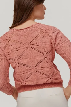 Chaqueta Punto Con Rosetones Flor^Pedro del Hierro Sale