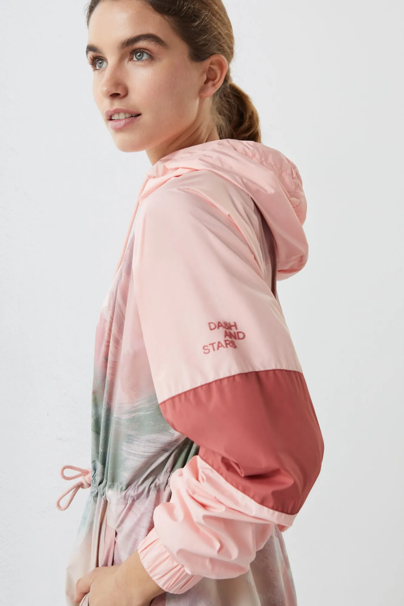 Chaqueta Tecnica Water-Repellent Estampado^Dash and Stars Flash Sale