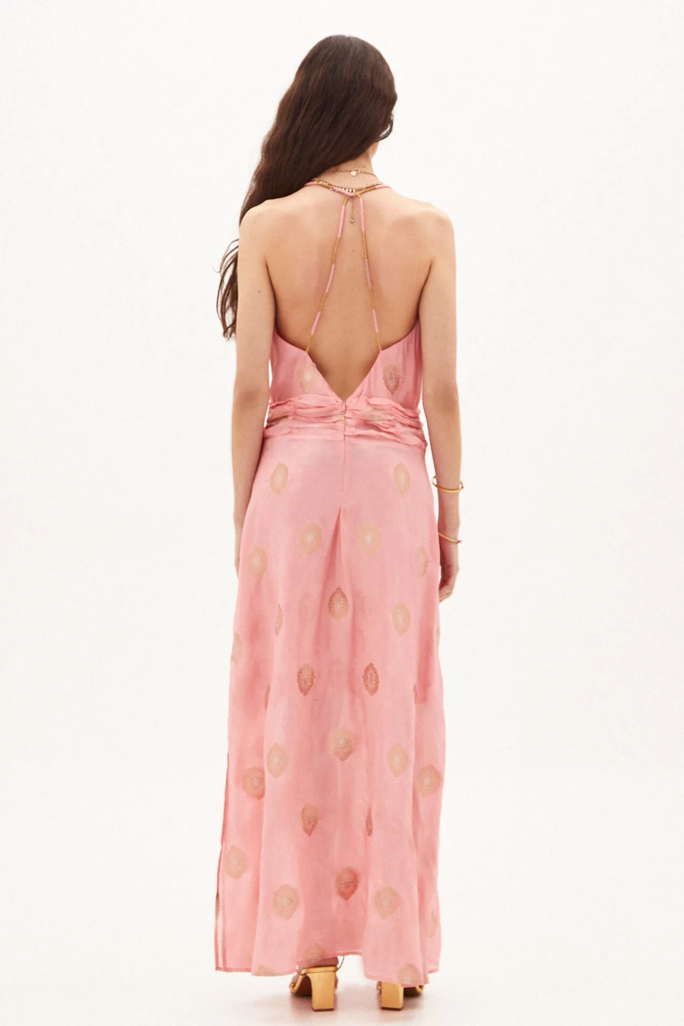 Charo. Vestido Largo Espalda Descubierta^Hoss Intropia New