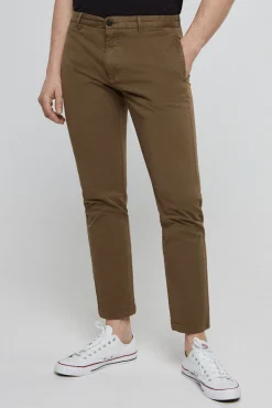 Chinos Ajustados Con Bolsillos^HUGO Cheap