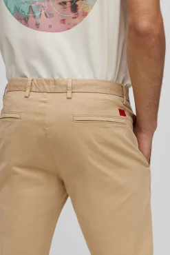 Chinos Ajustados Con Bolsillos^HUGO Best Sale