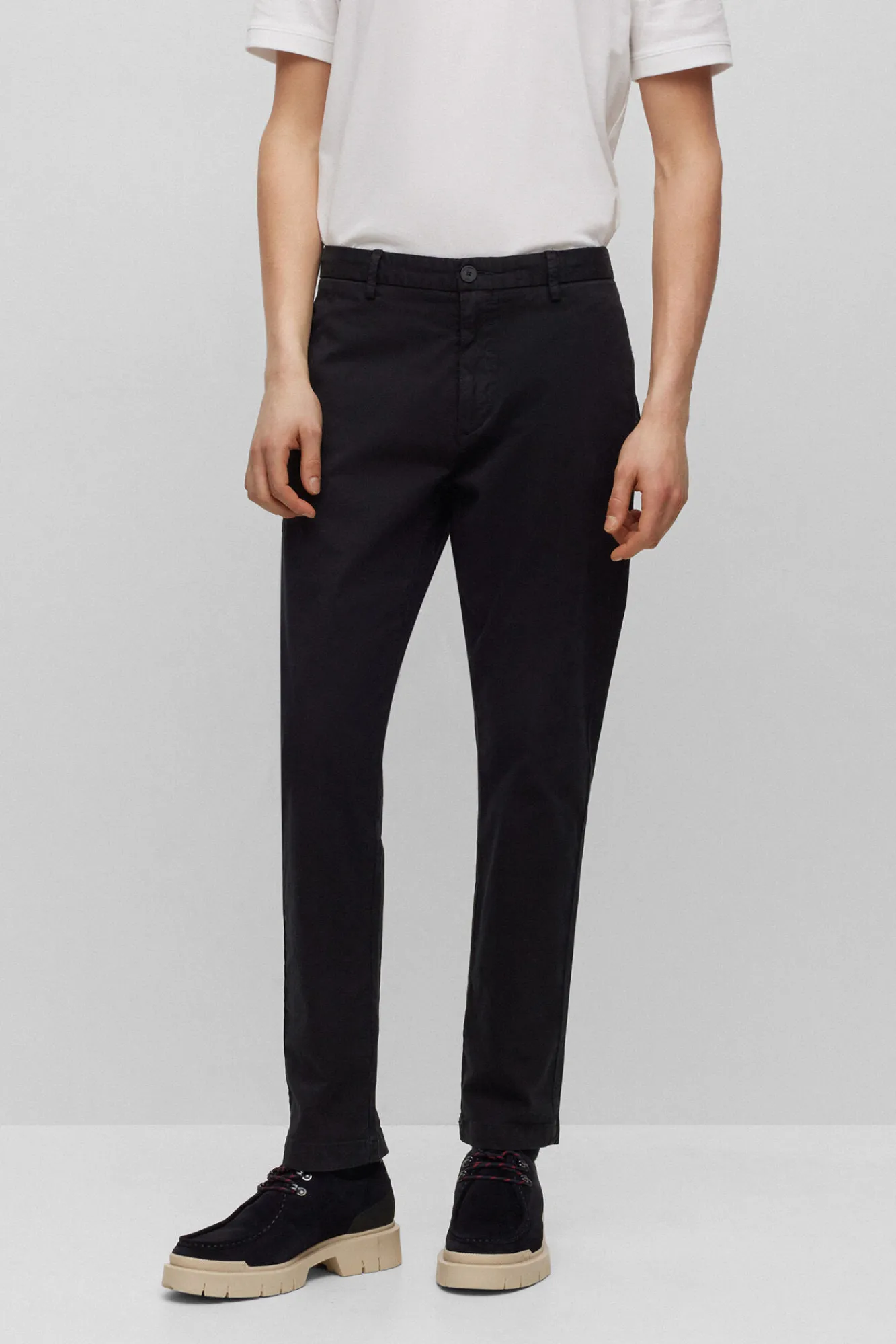 Chinos Ajustados Con Bolsillos^HUGO Fashion
