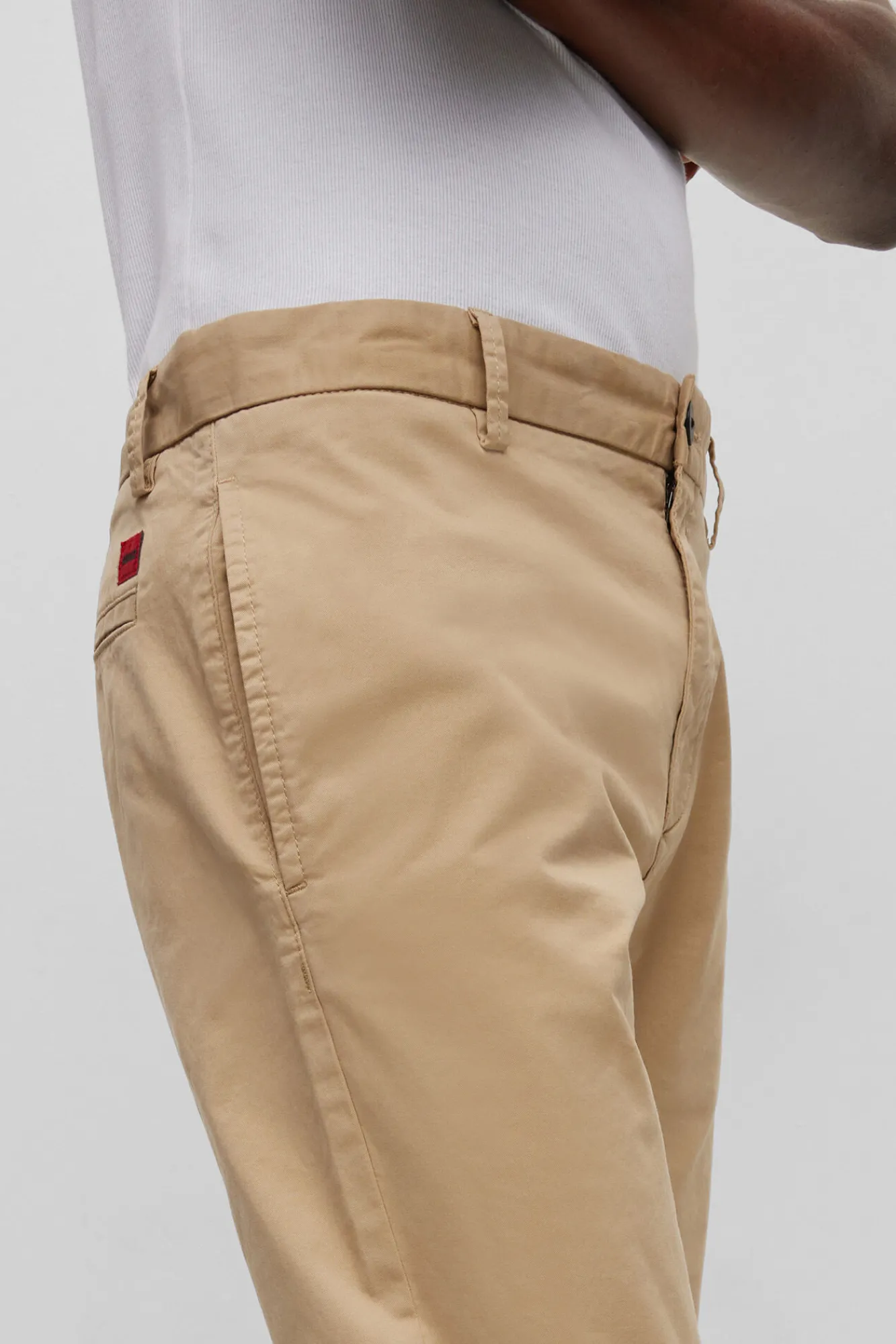 Chinos Ajustados Con Bolsillos^HUGO Best Sale
