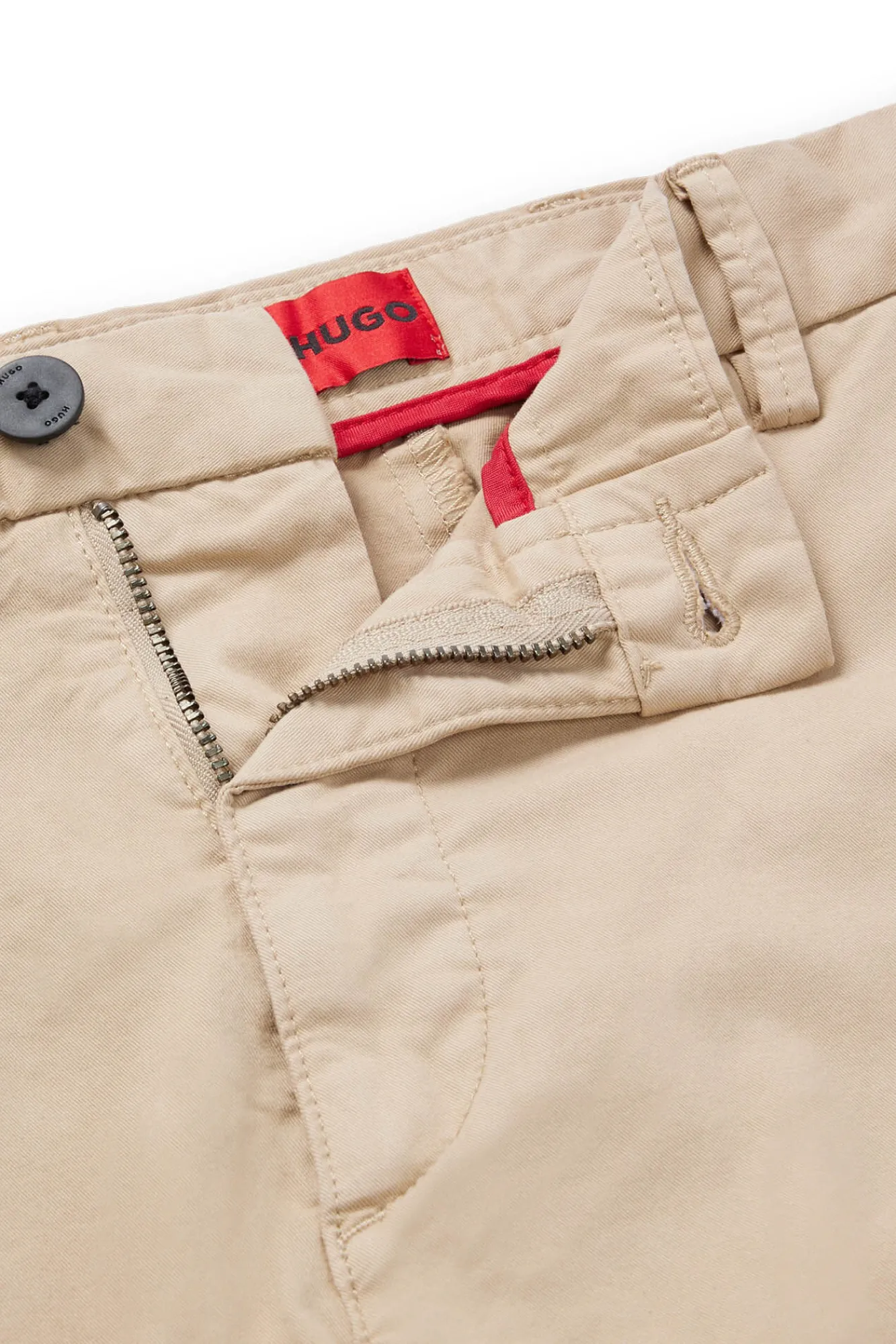 Chinos Ajustados Con Bolsillos^HUGO Best Sale