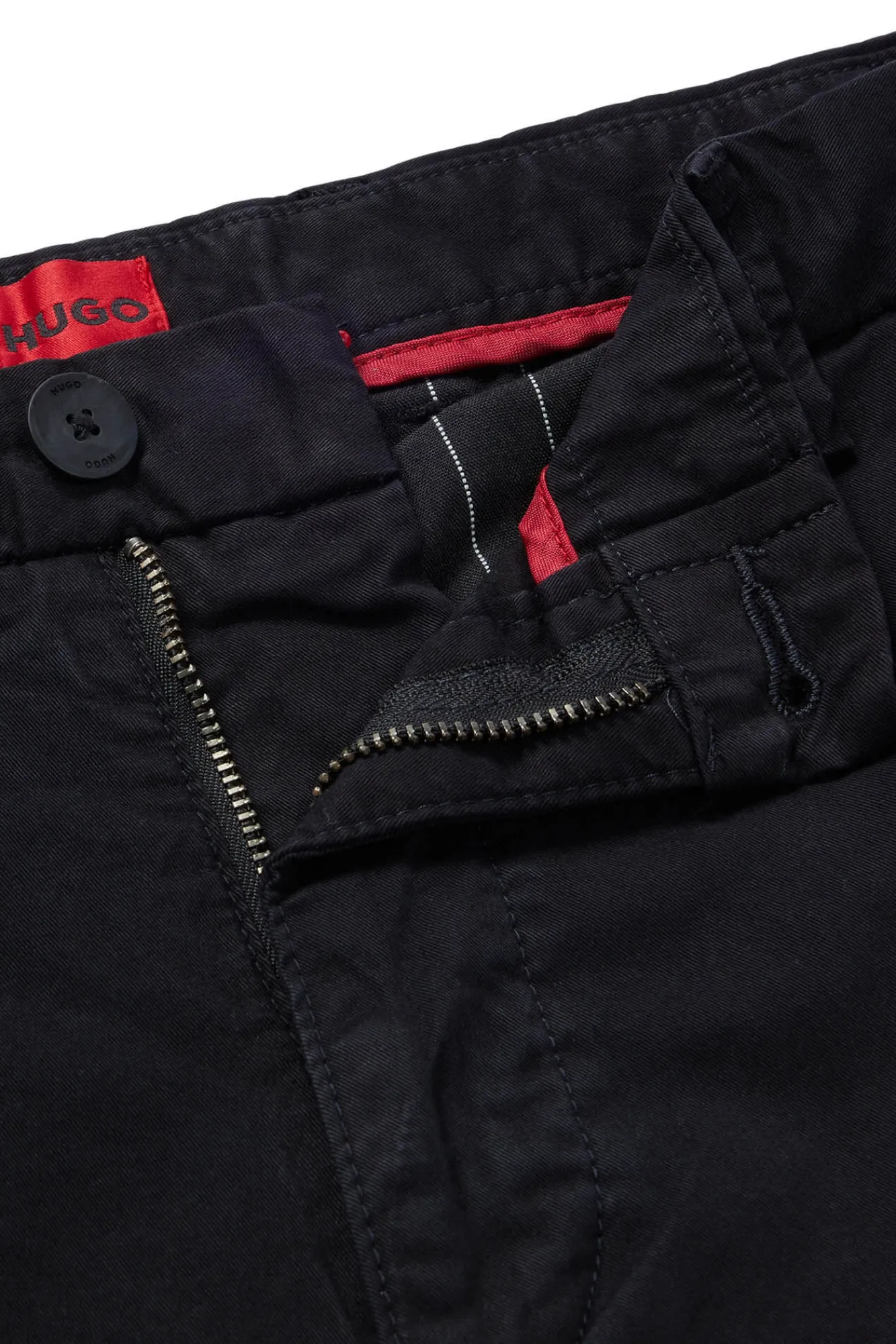 Chinos Ajustados Con Bolsillos^HUGO Fashion