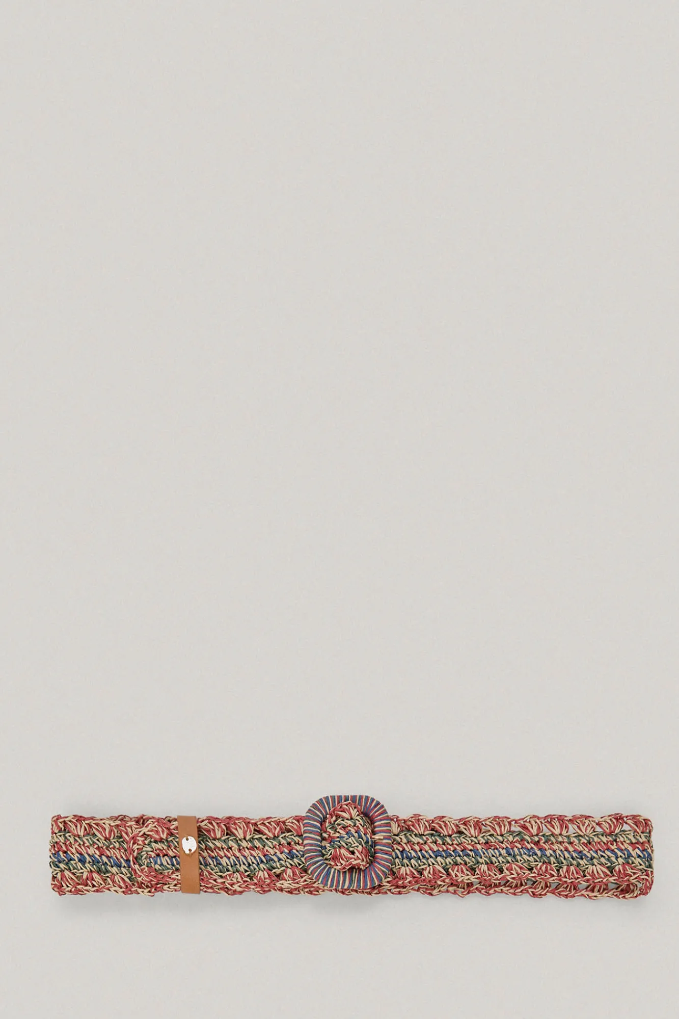 Cinturon Rafia Multicolor Con Hebilla Forrada^Pedro del Hierro Best