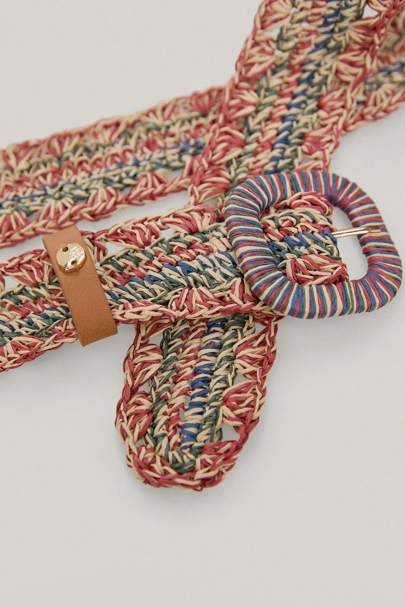 Cinturon Rafia Multicolor Con Hebilla Forrada^Pedro del Hierro Best