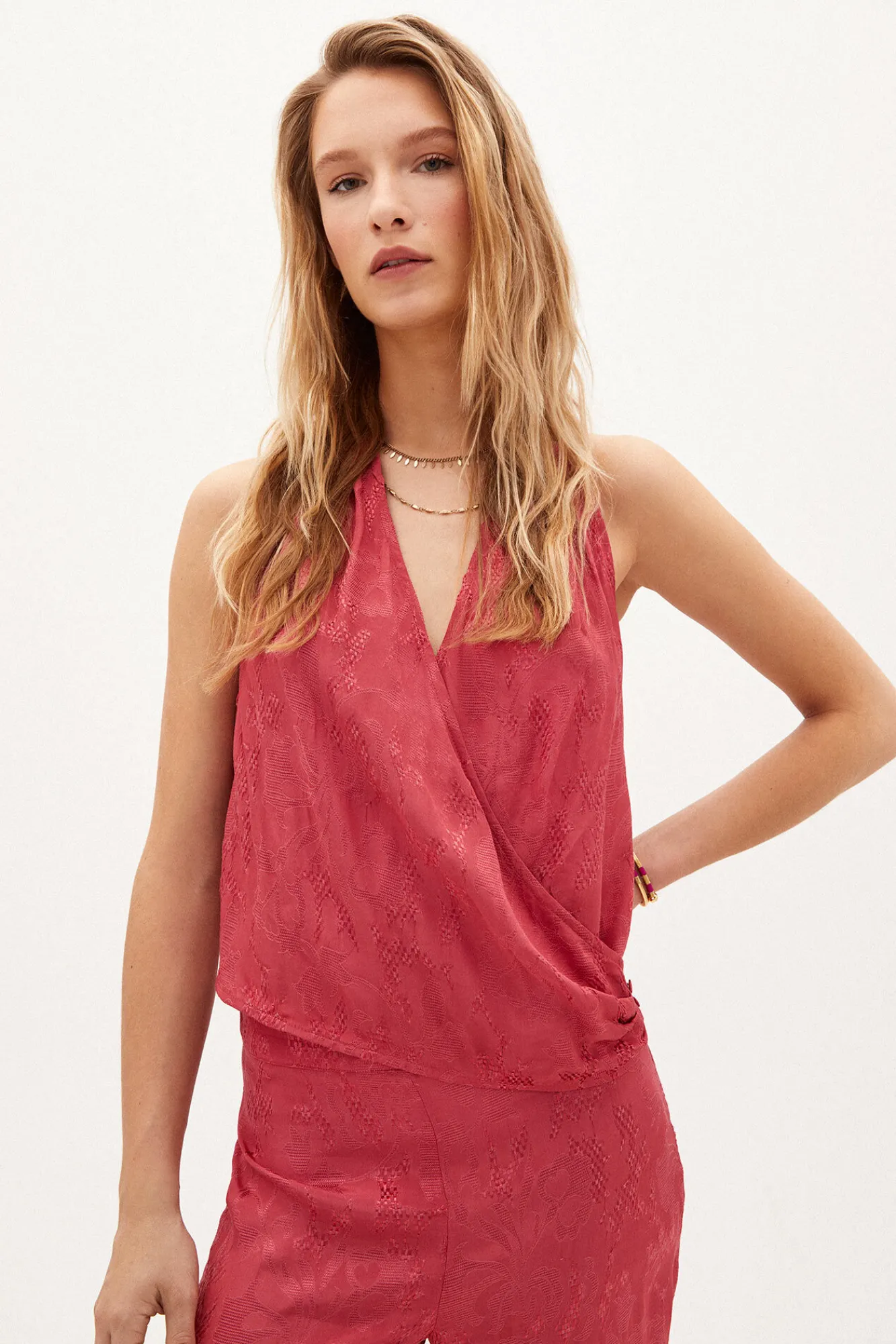Claire Top Cruzado En Jacquard^Hoss Intropia Clearance