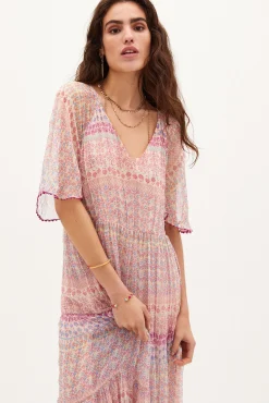 Claudia Vestido Midi Estampado^Hoss Intropia Shop
