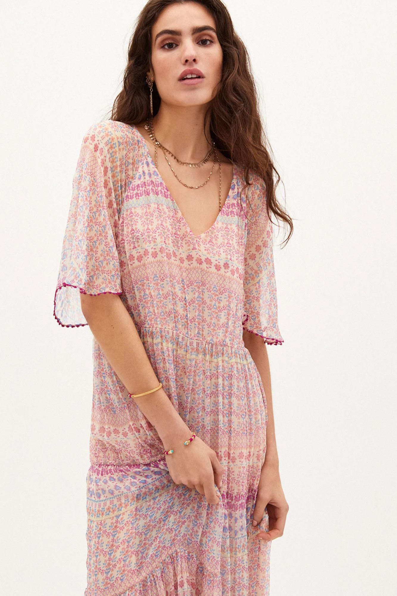 Claudia Vestido Midi Estampado^Hoss Intropia Shop