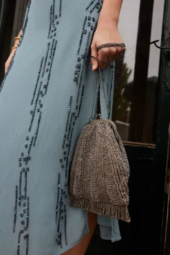 Cleo Bolso Saco Con Abalorios^Hoss Intropia Cheap
