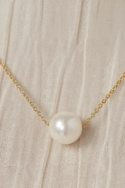 Collar De Plata Vermeil Y Perla^Tous Shop