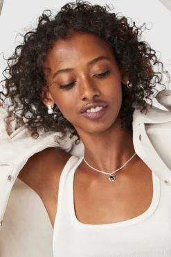 Collar Oso De Plata Y Onix^Tous Best Sale