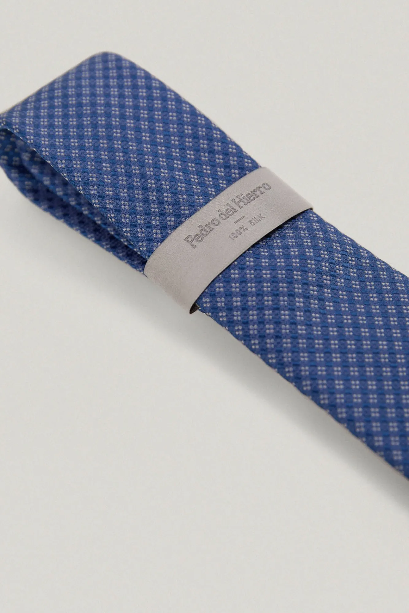 Corbata Seda Dibujo^Pedro del Hierro Sale