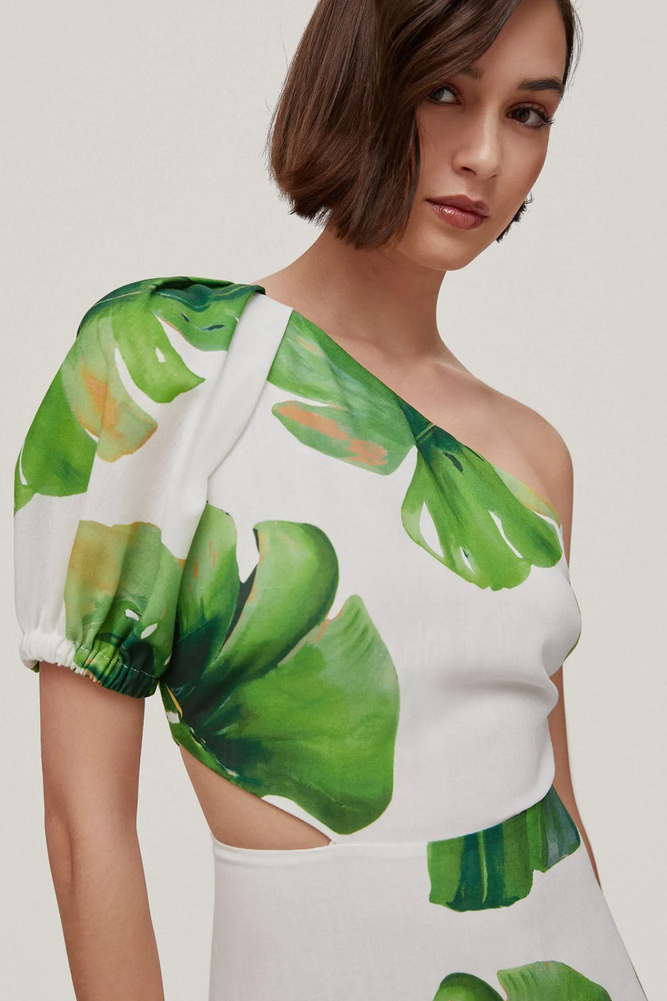 Dacil. Vestido Asimetrico Cut Out^TFP by Tamara Falco Cheap