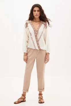 Dalila Blusa Cruzada Bordada^Hoss Intropia Sale