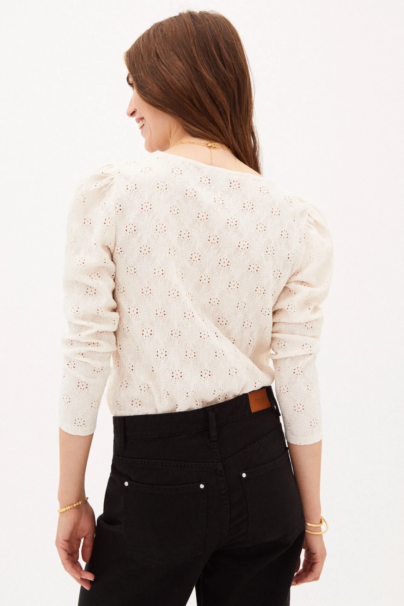 Daniela Camiseta Con Textura^Hoss Intropia Sale