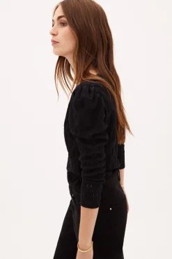 Daniela Camiseta Con Textura^Hoss Intropia Discount