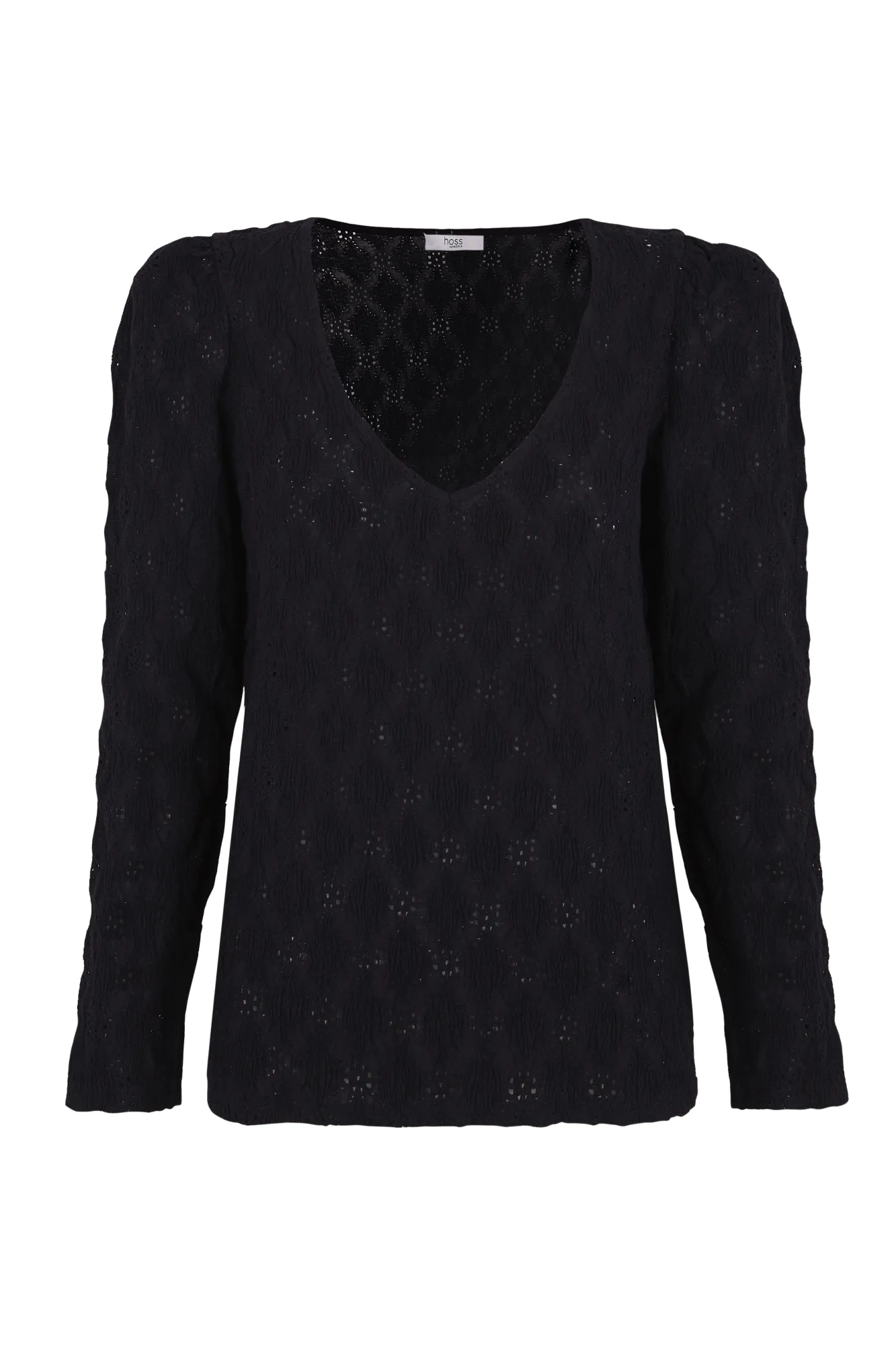 Daniela Camiseta Con Textura^Hoss Intropia Discount
