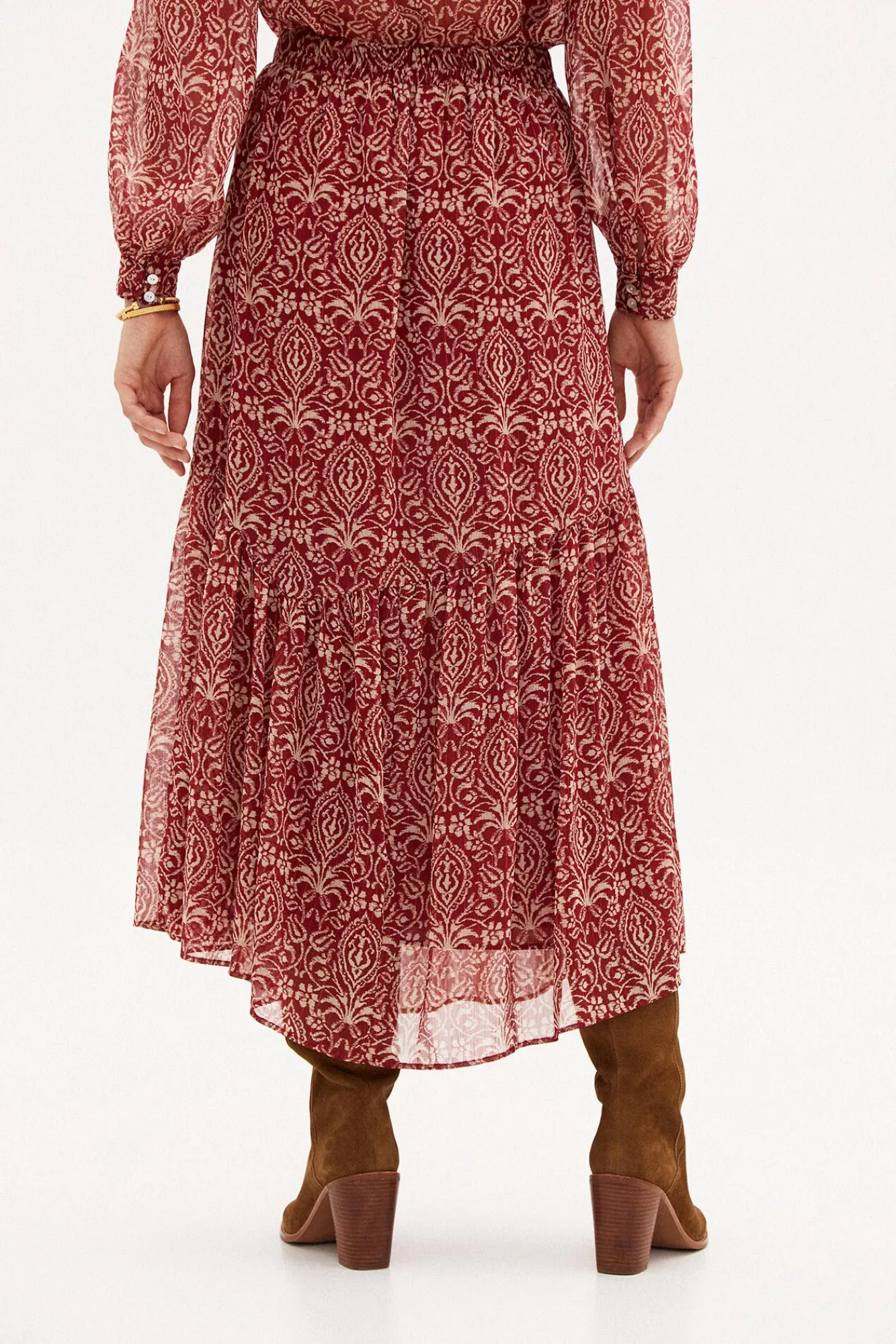Daphne Falda Midi Estampada^Hoss Intropia Shop