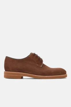 Derby Marrones De Vacuno Ante^Lottusse Store