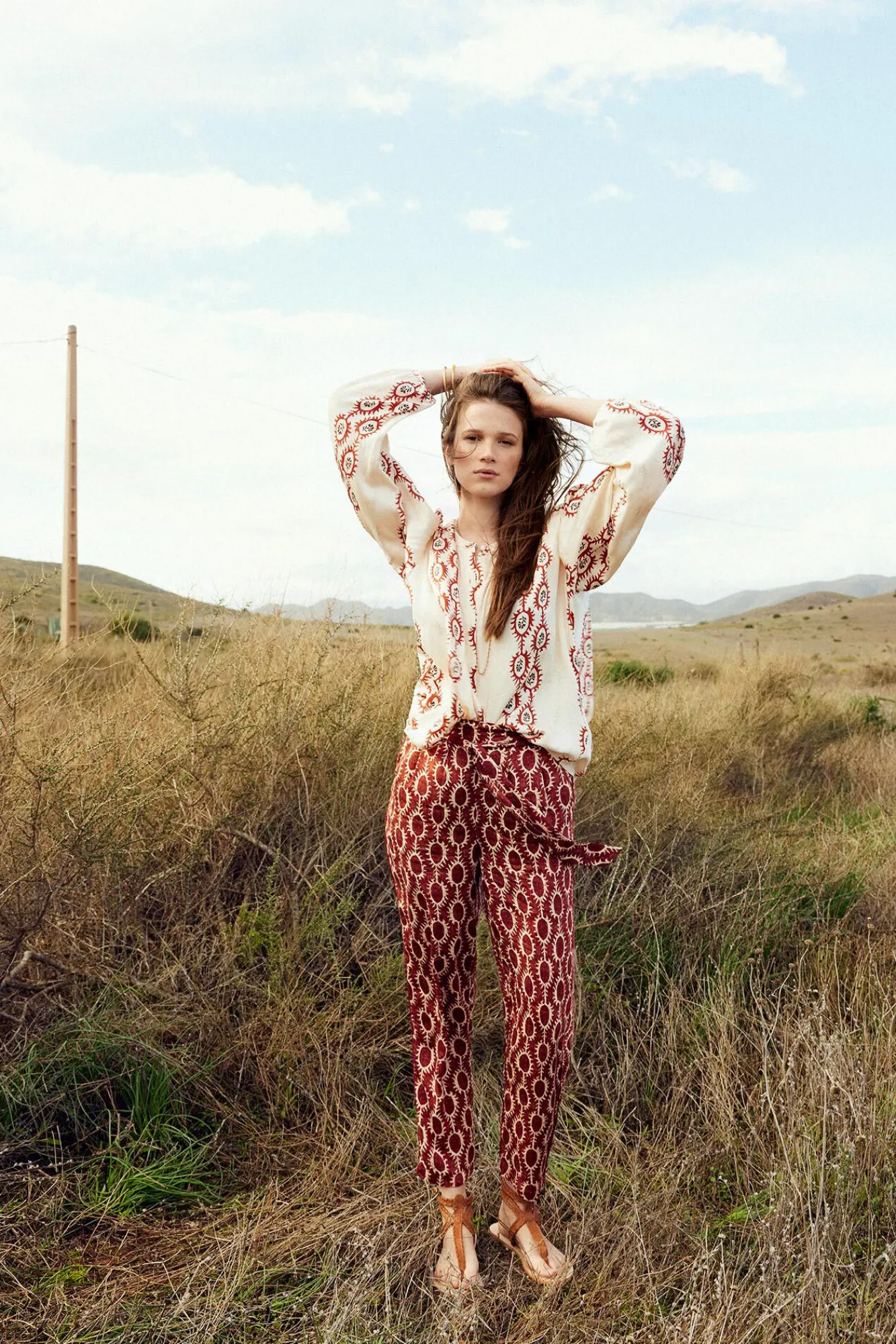 Diana Pantalon Fluido Estampado^Hoss Intropia Outlet