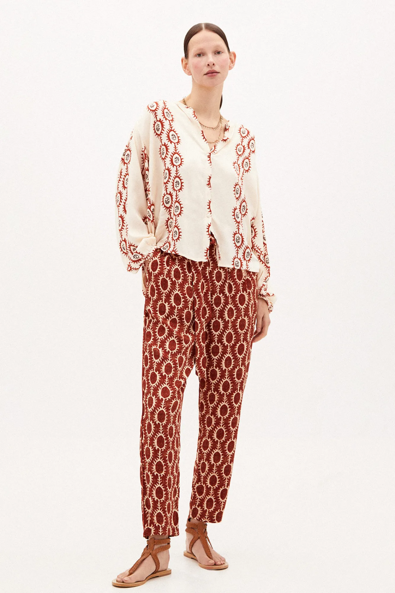 Diana Pantalon Fluido Estampado^Hoss Intropia Outlet