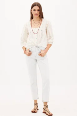 Duna Blusa Romantica De Algodon^Hoss Intropia Cheap