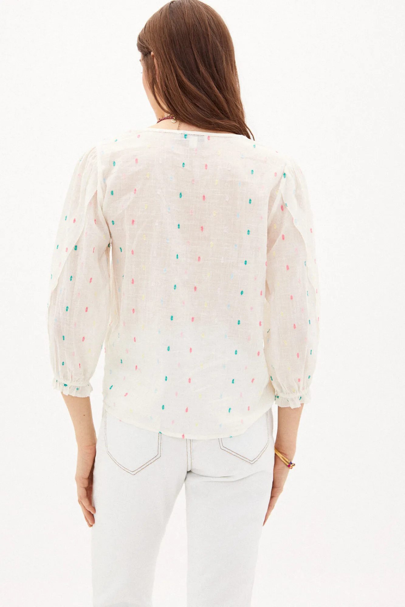 Duna Blusa Romantica De Algodon^Hoss Intropia Cheap