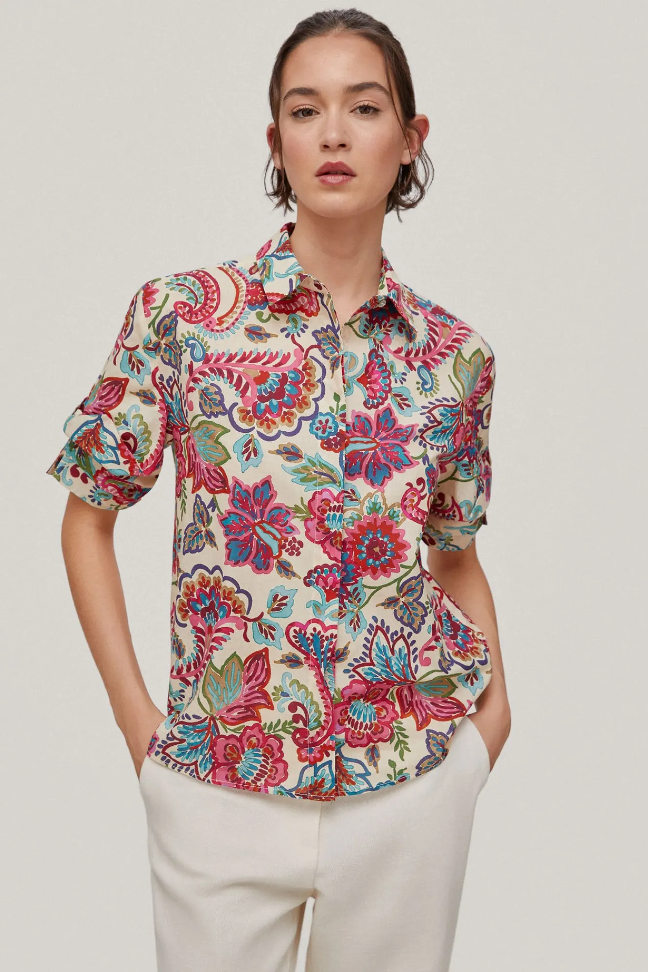 Estampada Camisera^Pedro del Hierro Discount
