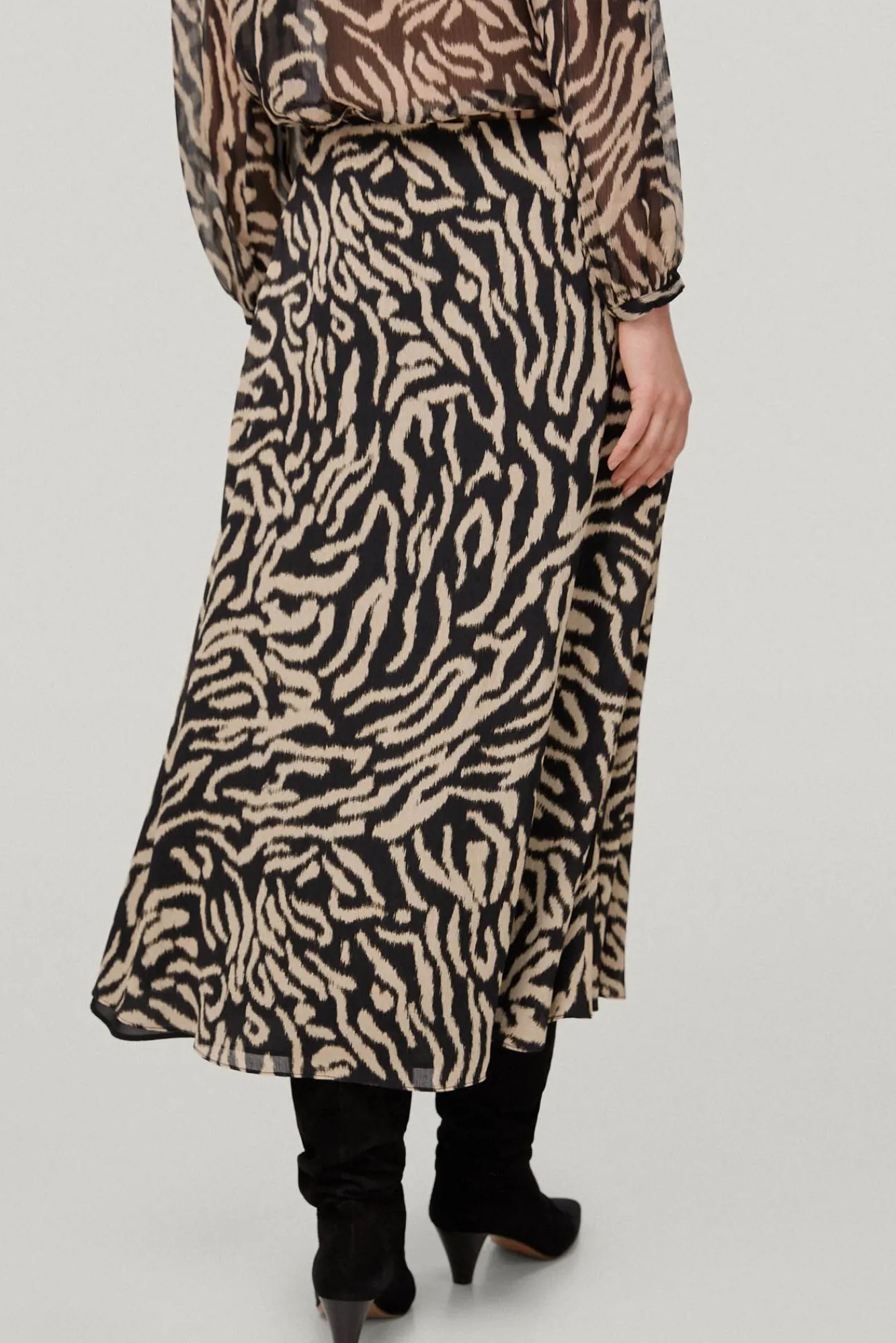 Falda Estampada Cebra^Pedro del Hierro Flash Sale