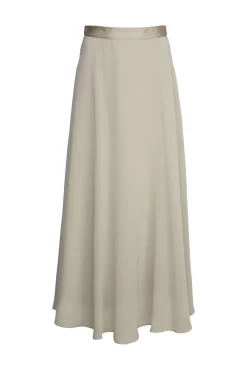 Falda Larga Chiffon Material Sostenible^Esprit Hot