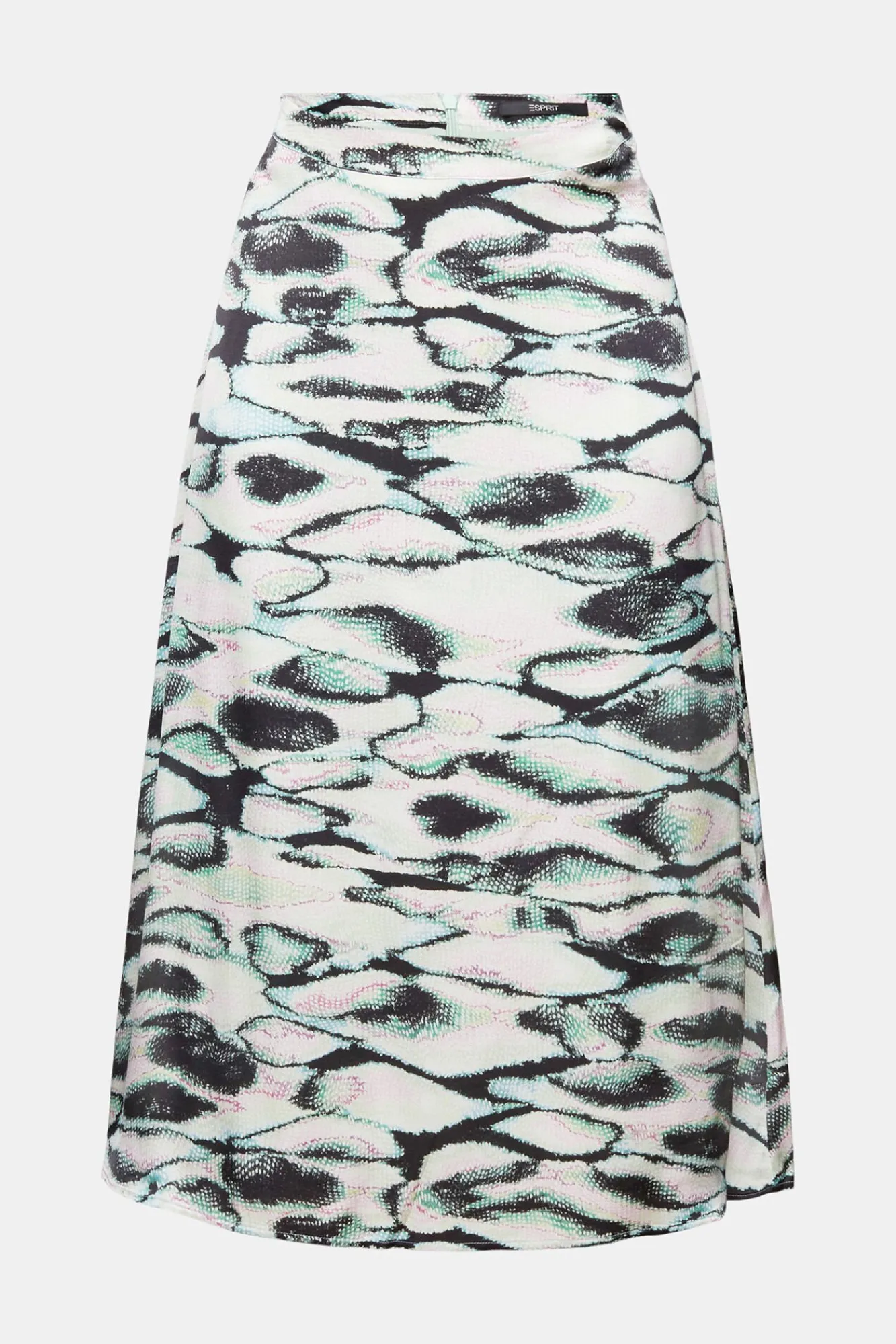 Falda Midi Animal Print Viscosa^Esprit Hot
