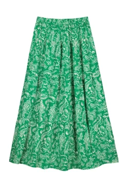Falda Midi Estampada^Slowlove Best Sale