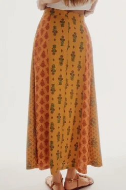 Falda Midi Estampada^Slowlove Fashion