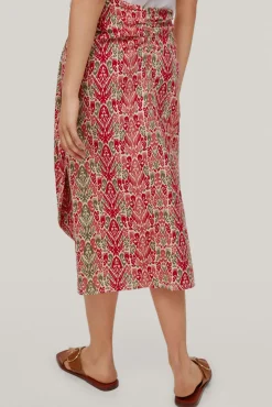 Falda Pareo Estampada^Pedro del Hierro Sale