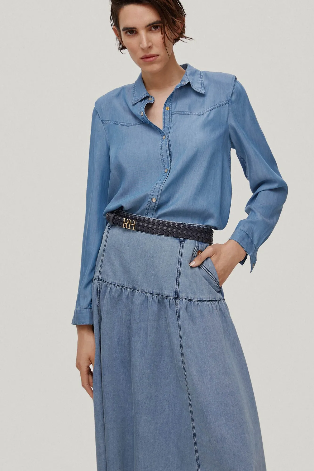 Falda Vaquera^Pedro del Hierro Hot