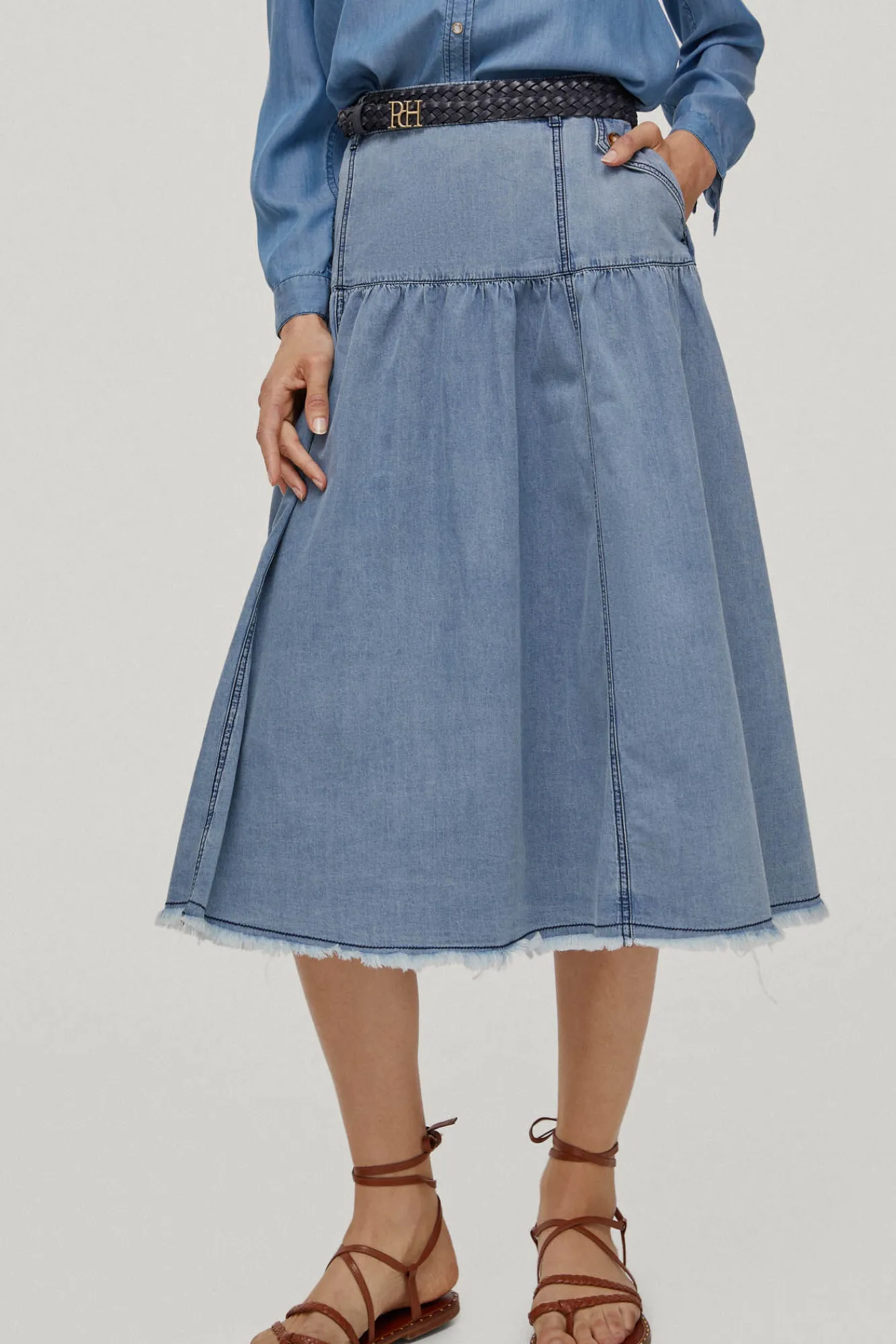 Falda Vaquera^Pedro del Hierro Hot