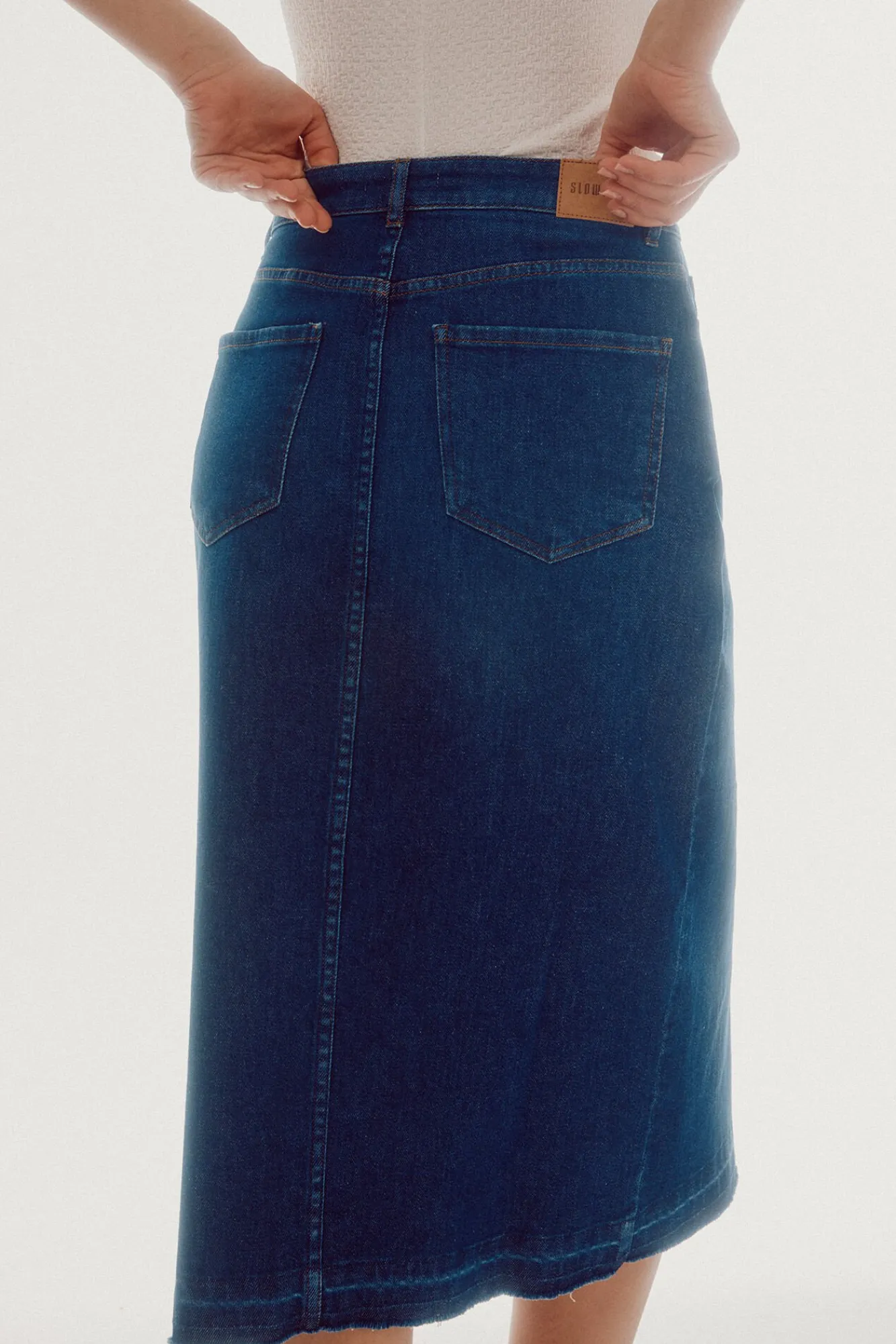 Falda Vaquera Larga^Slowlove Discount