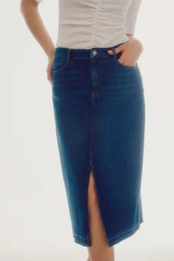 Falda Vaquera Larga^Slowlove Discount