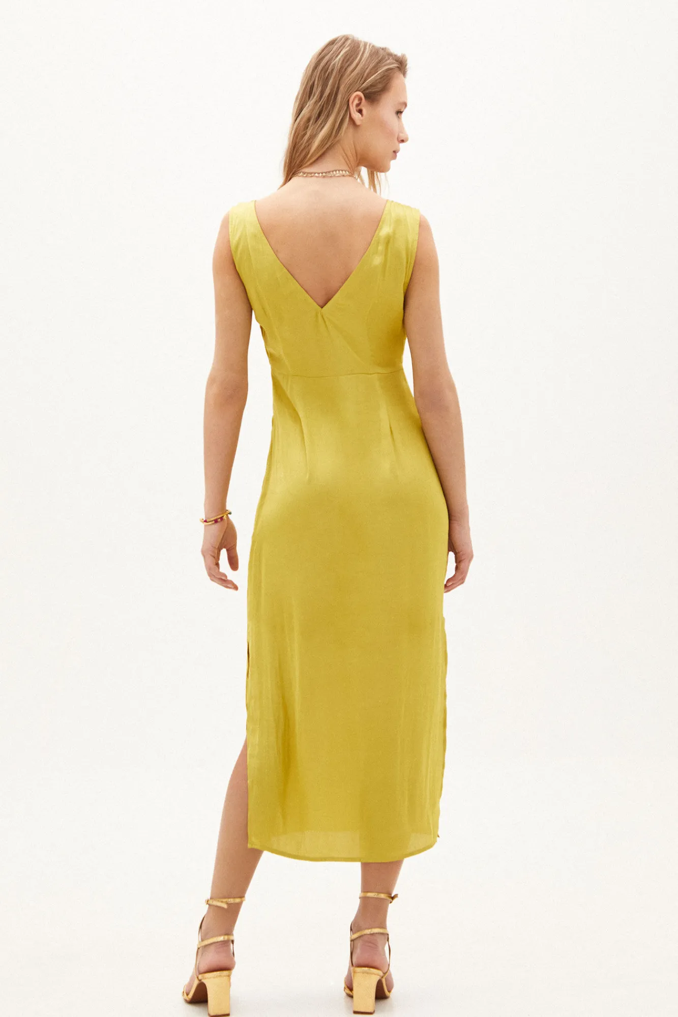 Flora Vestido Midi Satinado^Hoss Intropia Sale