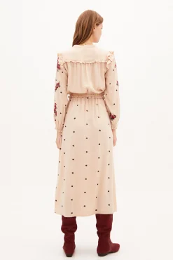 Frida Vestido Midi Bordado^Hoss Intropia Clearance