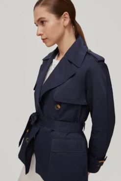 Gabardina Corta Cinturon^Pedro del Hierro Outlet