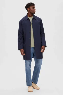 Gabardina Impermeable De Algodon Organico^Selected Store
