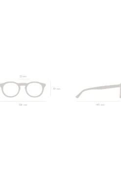 Gafas De Sol Unisex Cream/Leo Tortoise Jordaan^Mr. Boho New