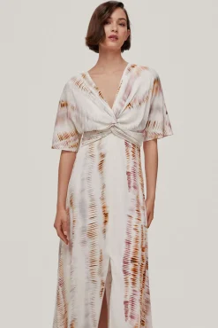 Garza.Vestido Nudo Estampado^TFP by Tamara Falco Store