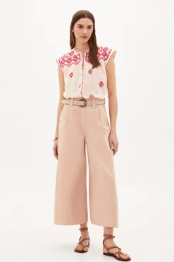 Giselle Blusa De Algodon Bordada^Hoss Intropia Best Sale